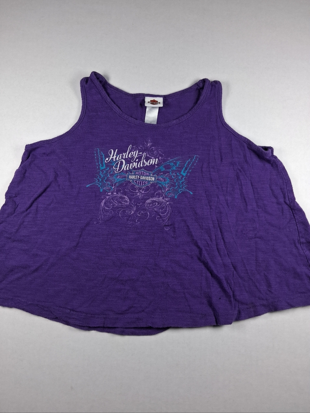 Harley Davidson Crop Top Tank Top Women Size Medium